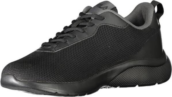 Fila Zwarte Polyester Sneaker Black Heren