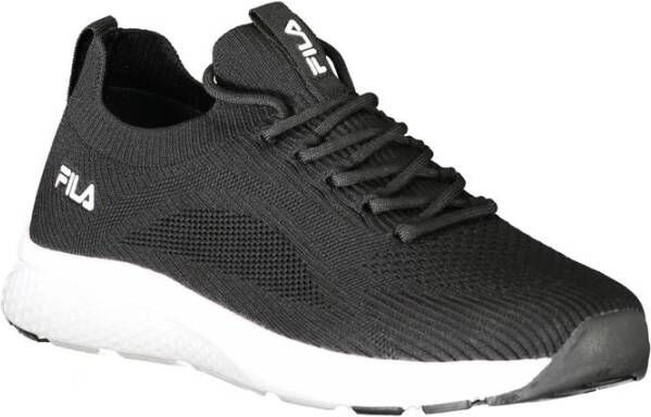 Fila Zwarte Polyester Sneaker Black Heren