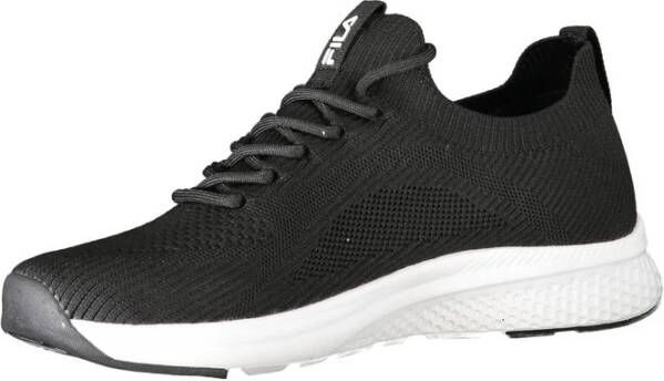 Fila Zwarte Polyester Sneaker Black Heren