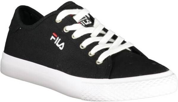 Fila Zwarte sportschoenen met vetersluiting Black Heren