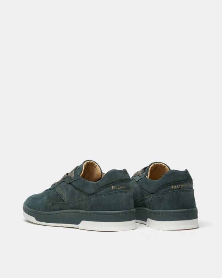 Filling Pieces Ace Suede Dark Green Heren