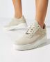 Filling Pieces Beige Suède Sneakers Eva Sky Beige - Thumbnail 5