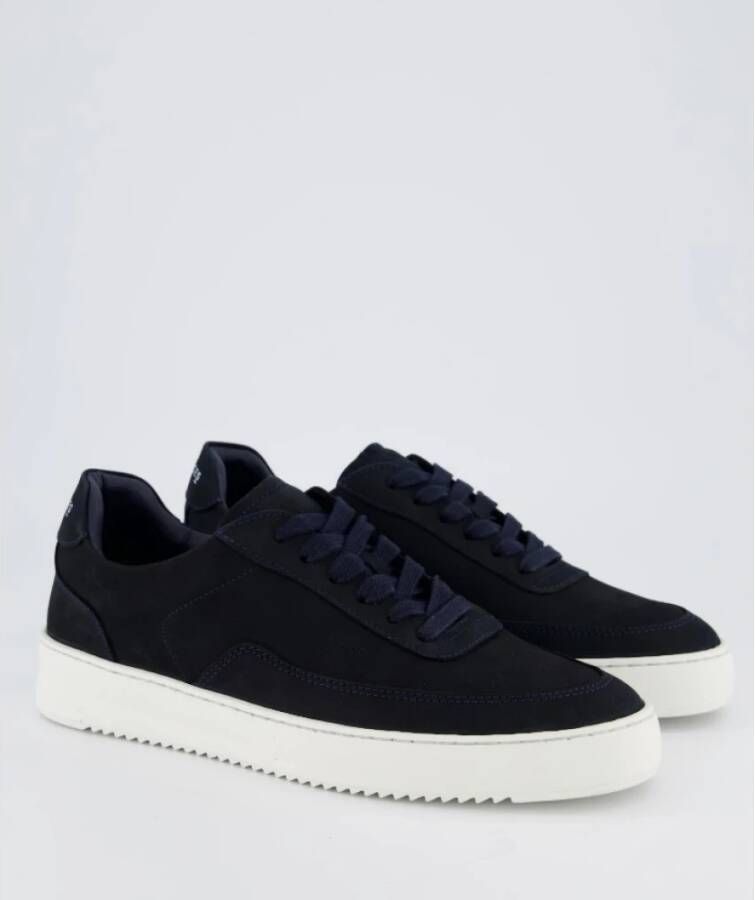 Filling Pieces Blauwe Sneakers Mondo 2.0 Blue Heren