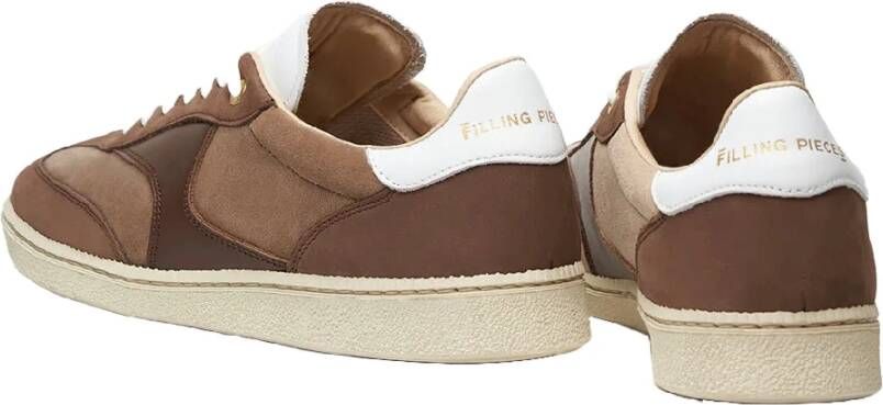 Filling Pieces Bruine Sprinter Mix Sneakers Brown Heren