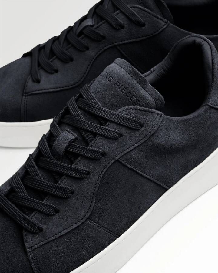 Filling Pieces Court Suede Navy Blue Unisex