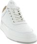 Filling Pieces Gewatteerde Lage Top Sneakers Wit White Heren - Thumbnail 2