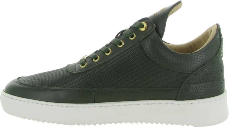 Filling Pieces Groene Low Top Jet Runner Schoenen Green Heren