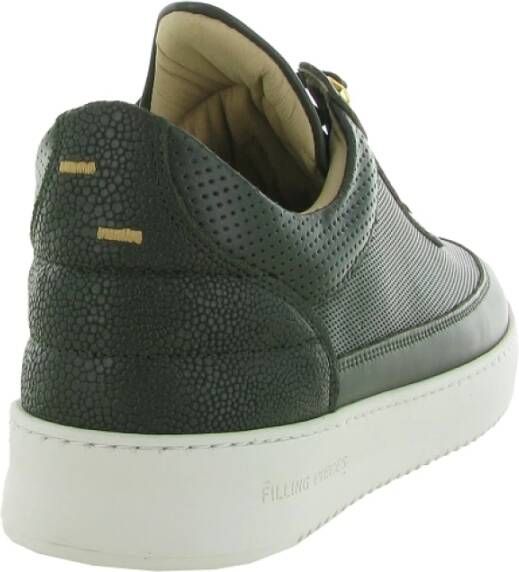 Filling Pieces Groene Low Top Jet Runner Schoenen Green Heren