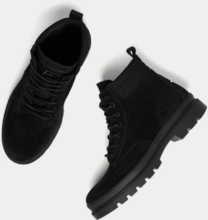 Filling Pieces Josh Suede Black Heren