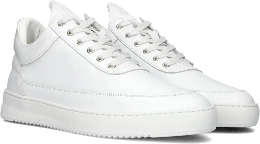 Filling Pieces Lage Ripple Nappa Sneakers White Heren