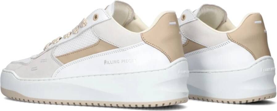 Filling Pieces Lage Sneakers Org Sue White Dames