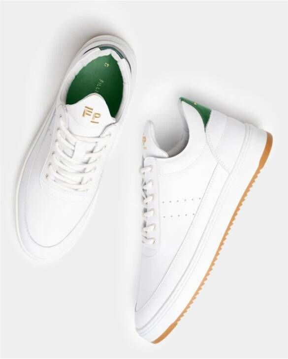 Filling Pieces Lage Sneakers White Heren