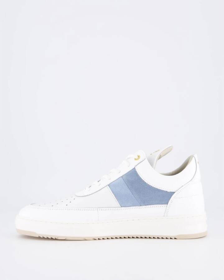 Filling Pieces Lage Top Game Mix Sneakers White Heren