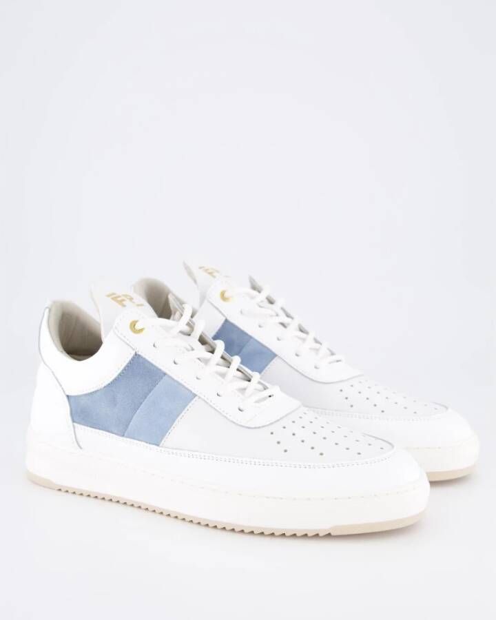 Filling Pieces Lage Top Game Mix Sneakers White Heren