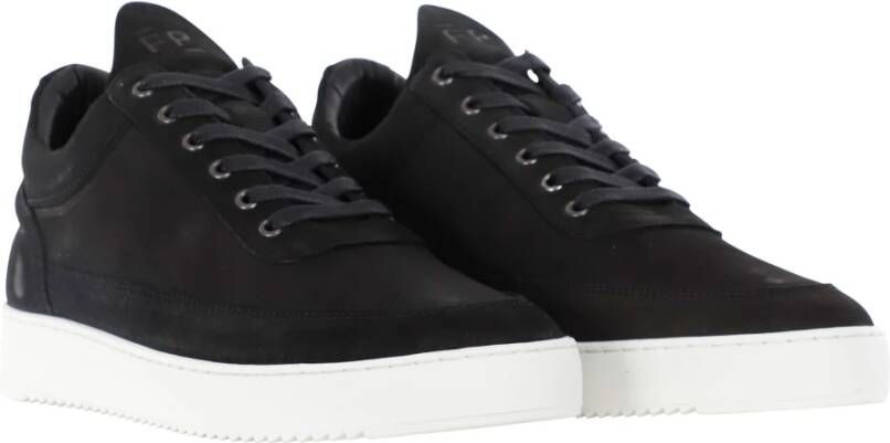 Filling Pieces Lage Top Ripple Sneakers Black Heren