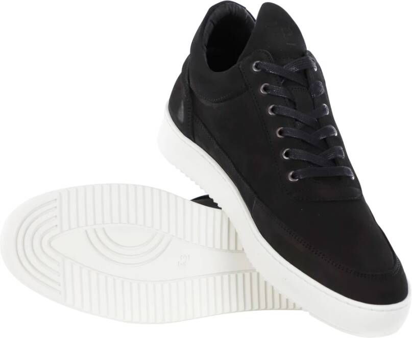 Filling Pieces Lage Top Ripple Sneakers Black Heren