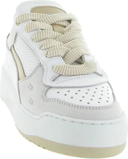 Filling Pieces Lichtbruin Low Top Game Lux White Dames