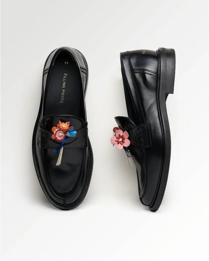 Filling Pieces Loafer Bouquet Black Unisex