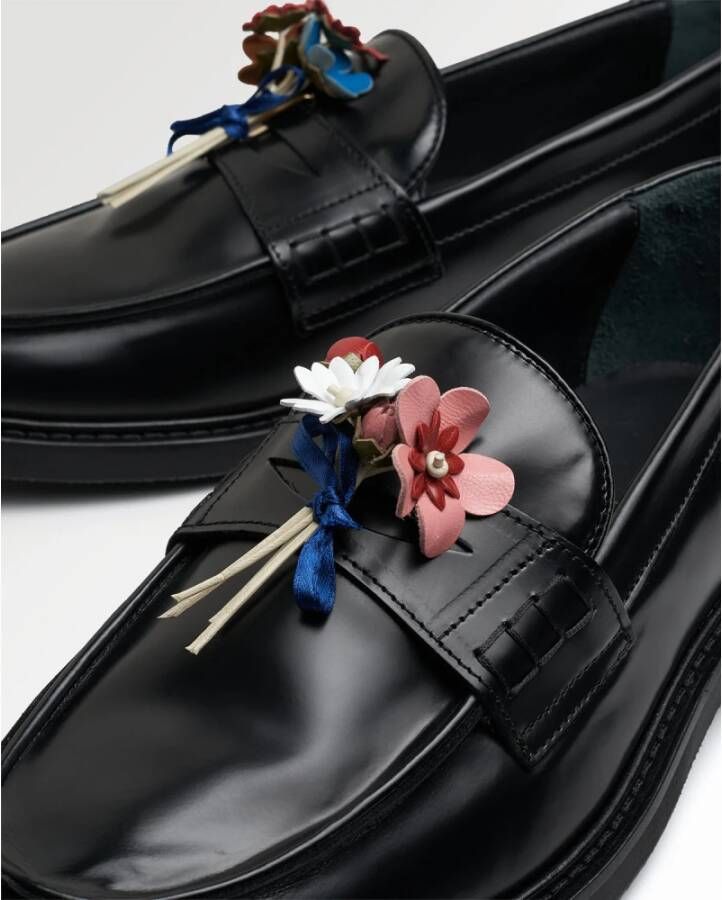 Filling Pieces Loafer Bouquet Black Unisex