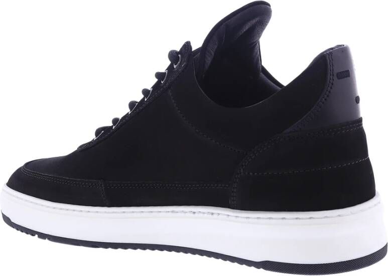 Filling Pieces Low Top Base Zwart Heren