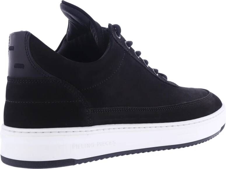 Filling Pieces Low Top Base Zwart Heren