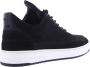 Filling Pieces Iconische Low Top Sneaker met Nubuckleren Bovenwerk Black Heren - Thumbnail 3