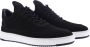 Filling Pieces Iconische Low Top Sneaker met Nubuckleren Bovenwerk Black Heren - Thumbnail 4