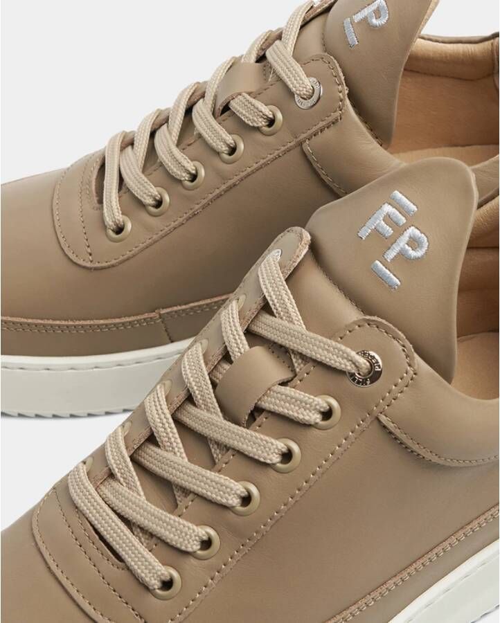 Filling Pieces Low Top Element Taupe Brown Dames