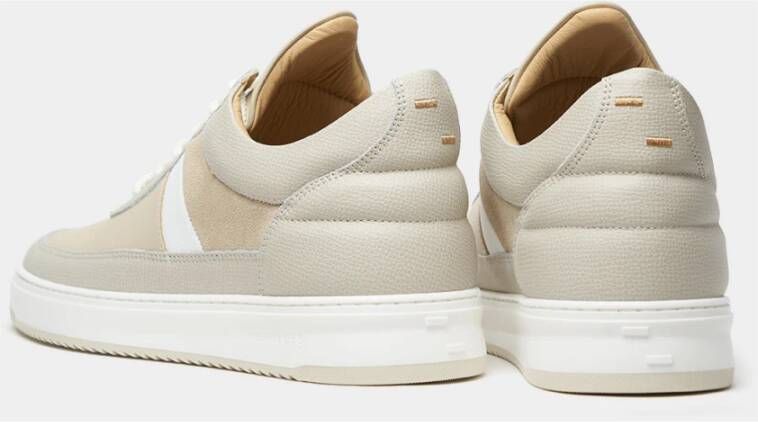 Filling Pieces Low Top Game Lux Beige Heren