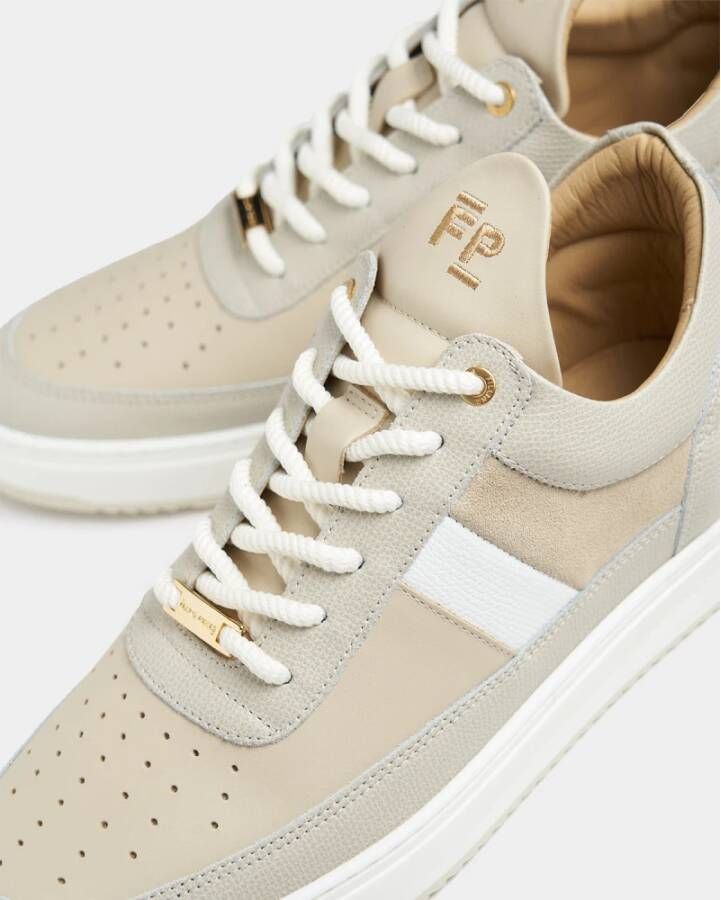 Filling Pieces Low Top Game Lux Beige Heren