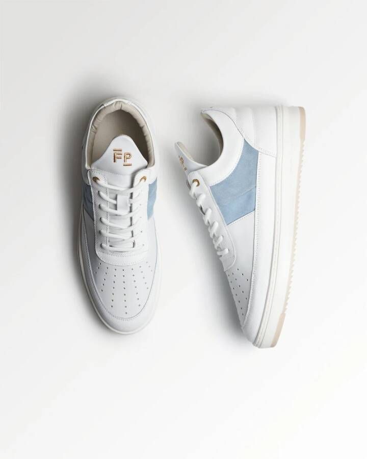 Filling Pieces Low Top Game Mix White Blue White Unisex