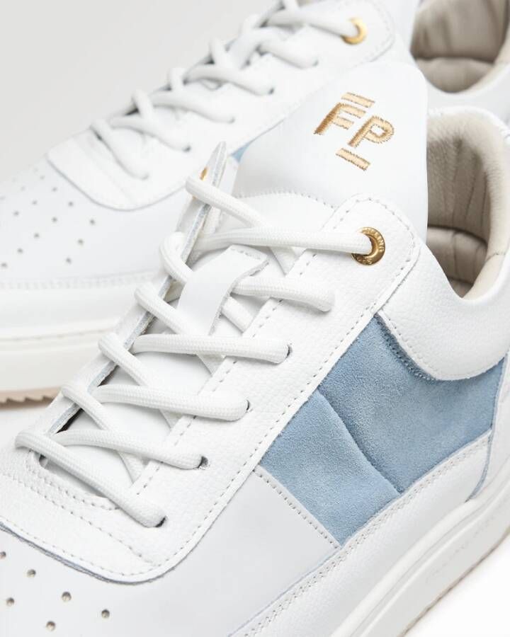 Filling Pieces Low Top Game Mix White Blue White Unisex