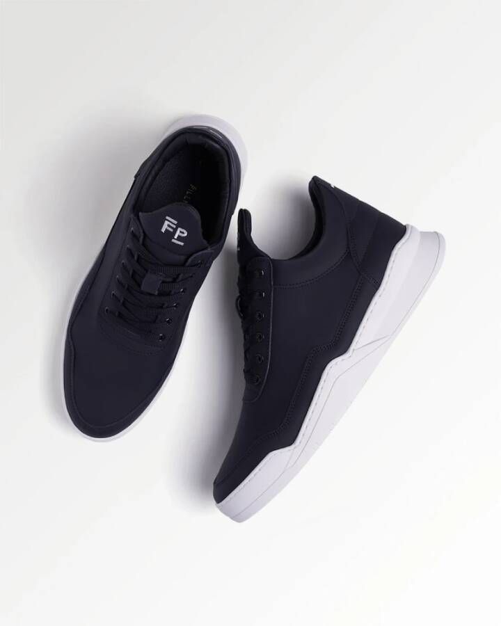 Filling Pieces Low Top Ghost Nappa Black Unisex