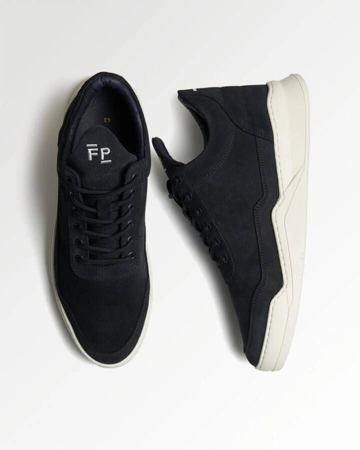 Filling Pieces Low Top Ghost Navy White Blue Unisex