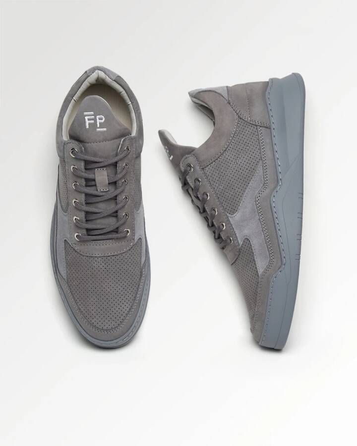 Filling Pieces Low Top Ghost Panel All Grey Gray Heren