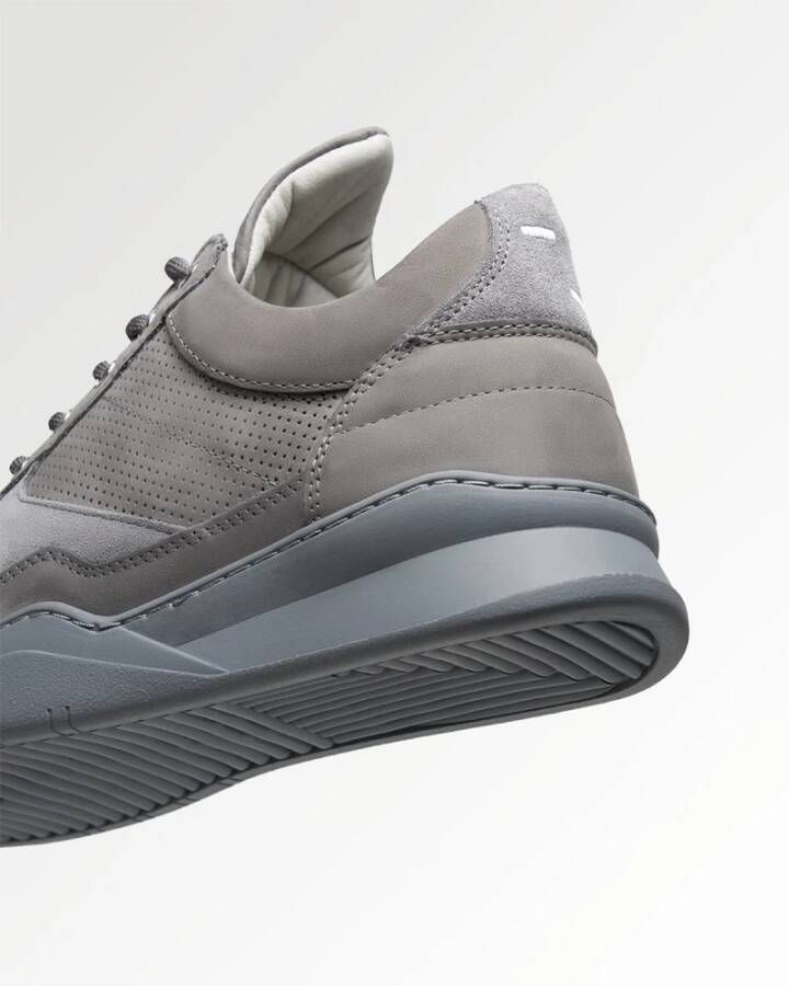 Filling Pieces Low Top Ghost Panel All Grey Gray Heren