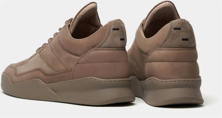 Filling Pieces Low Top Ghost Panel All Taupe Brown Heren