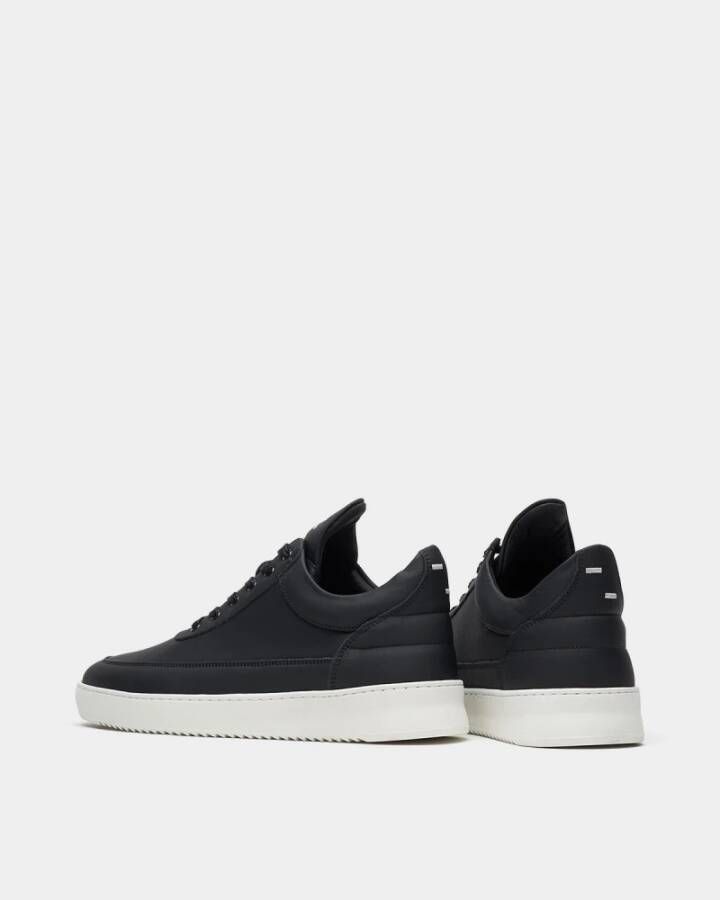 Filling Pieces Low Top Nappa Black Heren