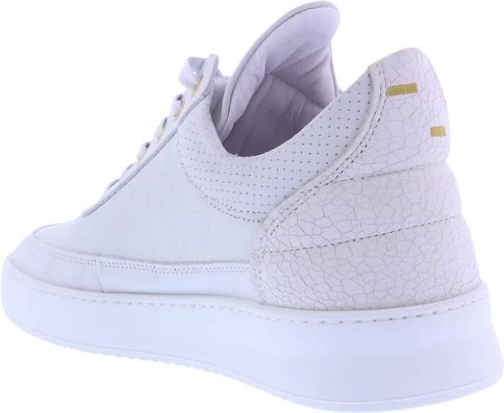 Filling Pieces Low Top Ripple Ceres Wit Heren