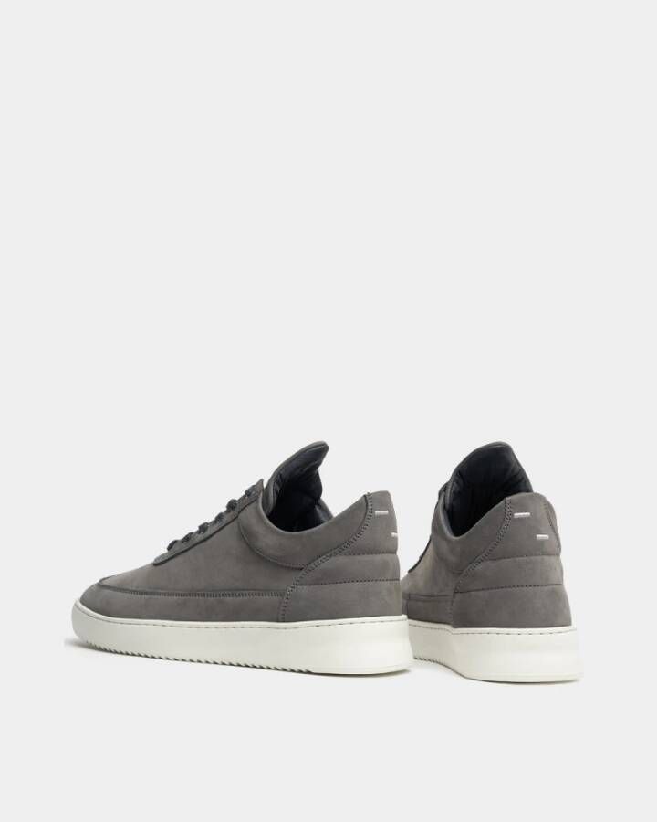 Filling Pieces Low Top Ripple Nubuck Dark Grey Eu39-Uk6-Usm7-Usw8.5 Grey Heren Gray Heren