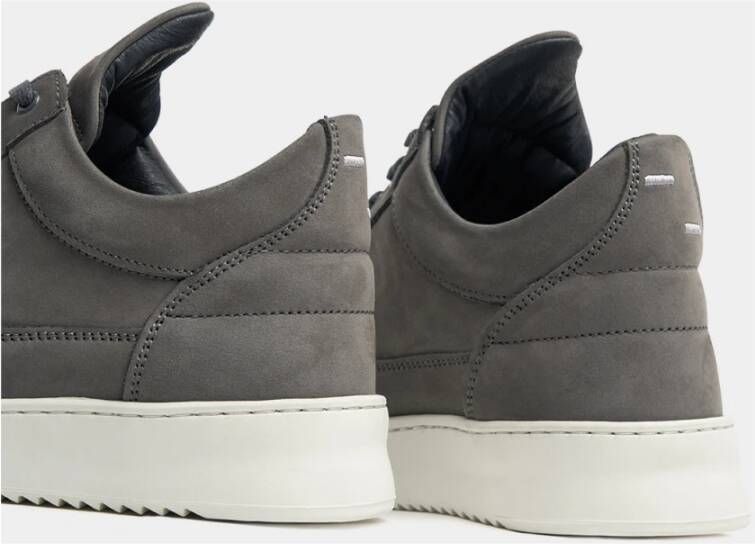 Filling Pieces Low Top Ripple Nubuck Dark Grey Eu39-Uk6-Usm7-Usw8.5 Grey Heren Gray Heren