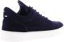 FILLING PIECES Lage Sneakers Low Top Org Sue Maat: 42 Materiaal: Suède Kleur: Blauw - Thumbnail 4