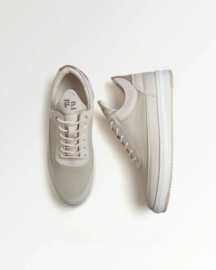 Filling Pieces Low Top Tech Crumbs Off White Heren