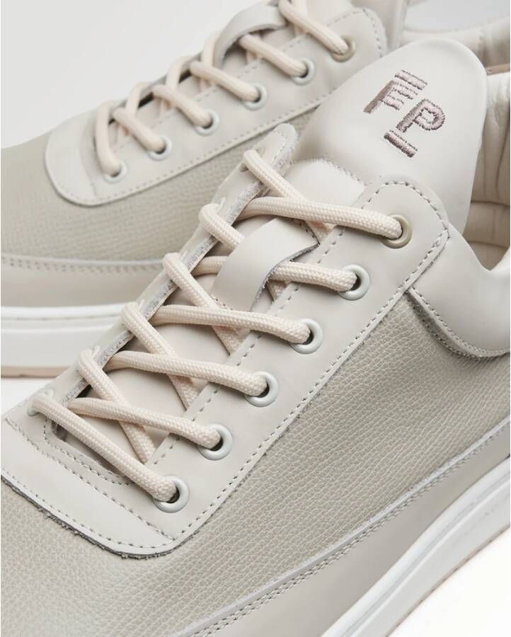 Filling Pieces Low Top Tech Crumbs Off White Heren