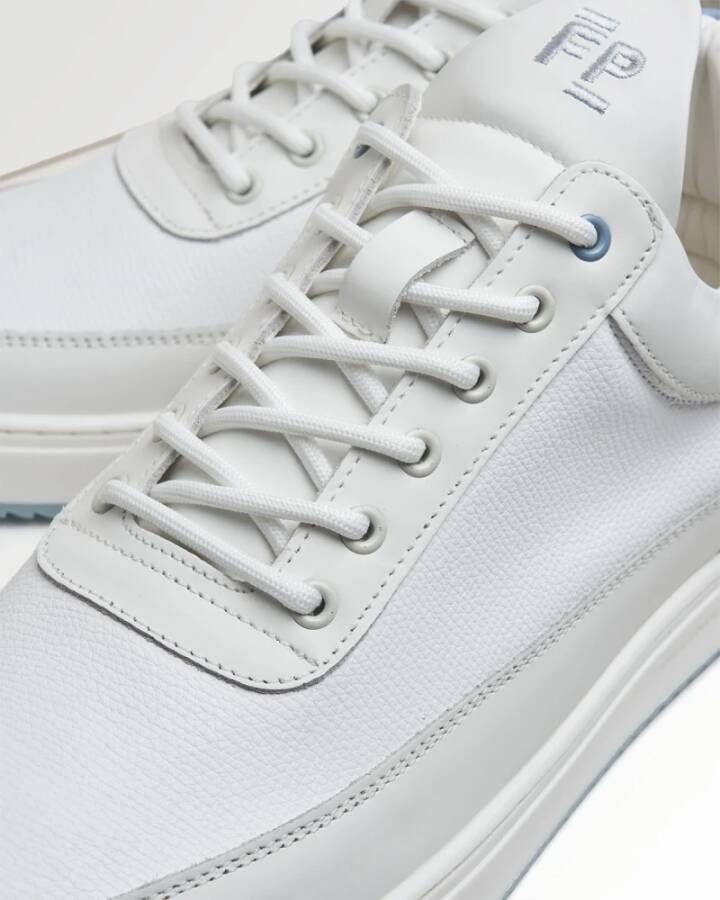 Filling Pieces Low Top Tech Crumbs White Light Blue White Heren