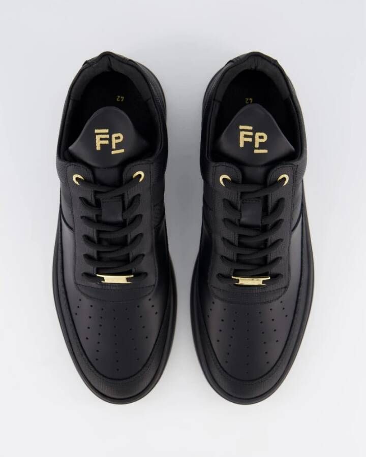 Filling Pieces Lux Game Coal Low Top Sneakers Black Heren