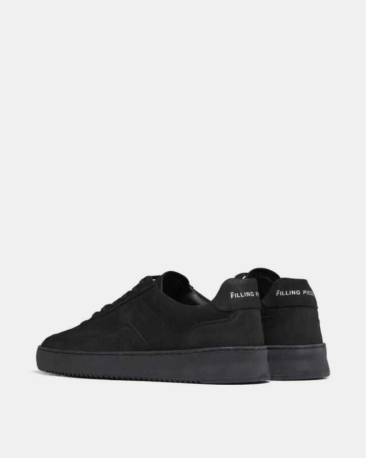 Filling Pieces Mondo 2.0 Ripple Nubuck All Black Heren