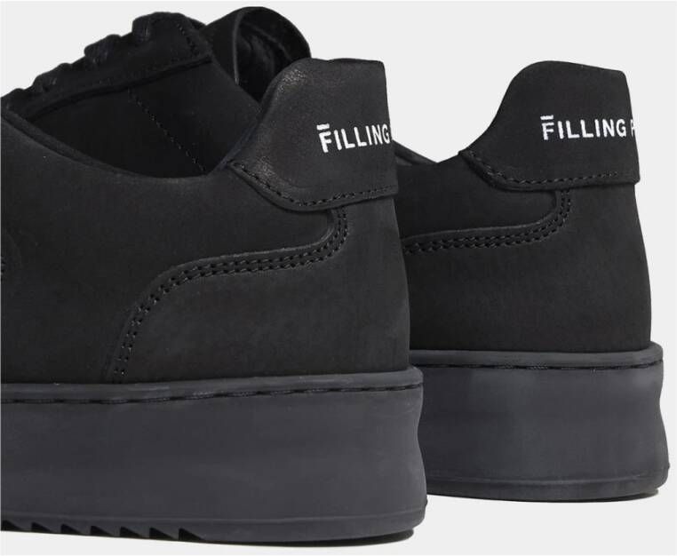 Filling Pieces Mondo 2.0 Ripple Nubuck All Black Heren