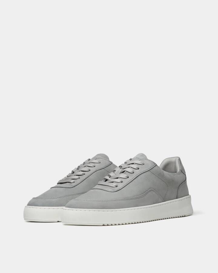 Filling Pieces Mondo 2.0 Ripple Nubuck Cement Grey Gray Heren