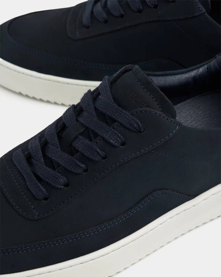 Filling Pieces Mondo 2.0 Ripple Nubuck Navy Blue Heren